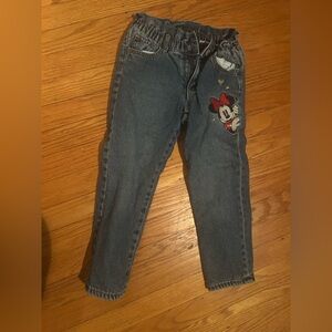 Gap x Disney Fleece Lined Minnie Jeans